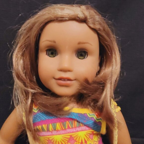 18" American Girl Lea Clark Doll 2016 Girl of the Year Original Outfit Haircut - Picture 8 of 15